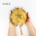 Twice Sheared Sheep 6" (15cm) Faux Fur Pom Pom