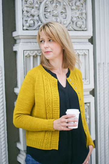 Southwell Cardigan pattern by Olive Knits