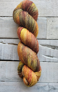 Madelinetosh Tosh Merino Light Yarn in the color Auburn Afternoon