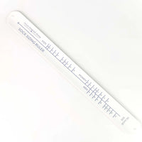 Sock Sizing Ruler Bracelet