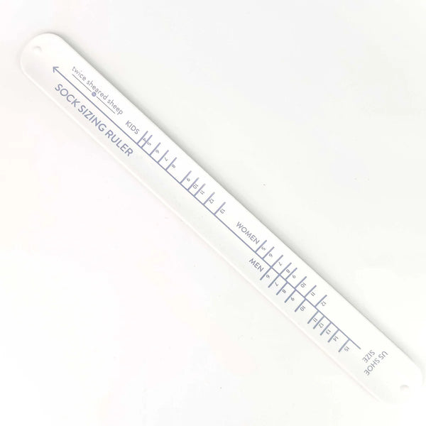 Sock Sizing Ruler Bracelet