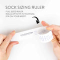 Sock Sizing Ruler Bracelet
