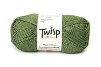 HiKoo Twisp sport weight yarn in the color Spring Bamboo 6008