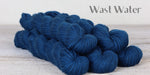 The Fibre Company Amble Yarn Mini Skein in the color Wast Water (blue