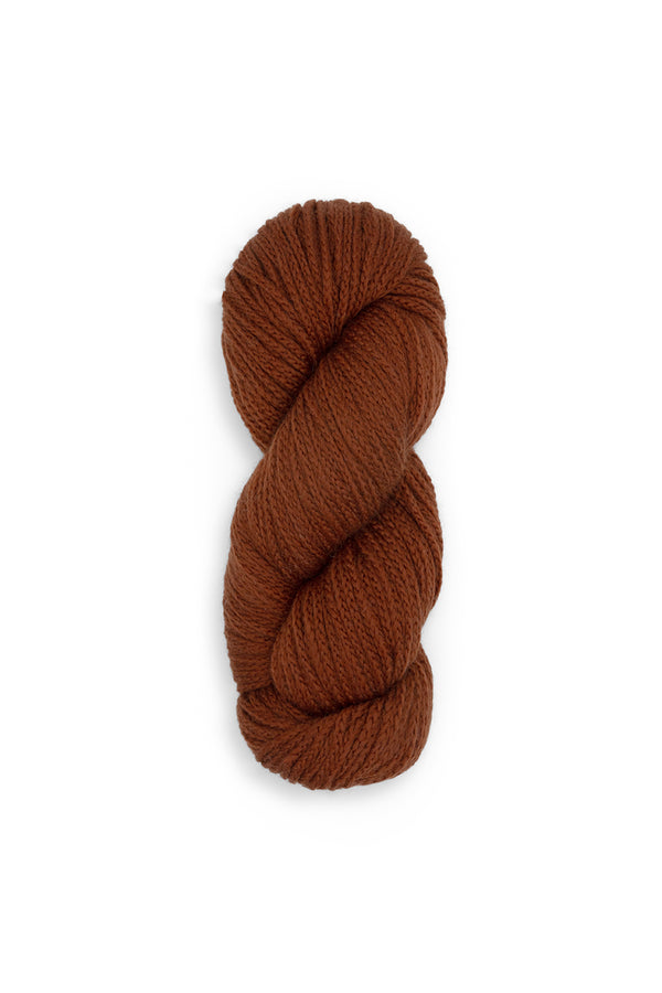woolfolk far ultimate merino yarn in color 46 (rust)