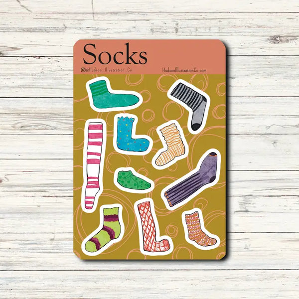 Hudson Illustration Co Stickers