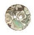 Shell Button with Laser Etched Roses 20mm