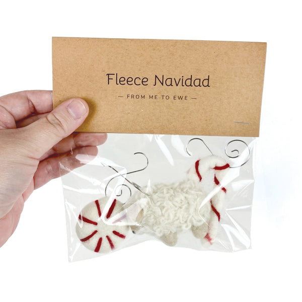 Fleece Navidad Ornament Gift Set