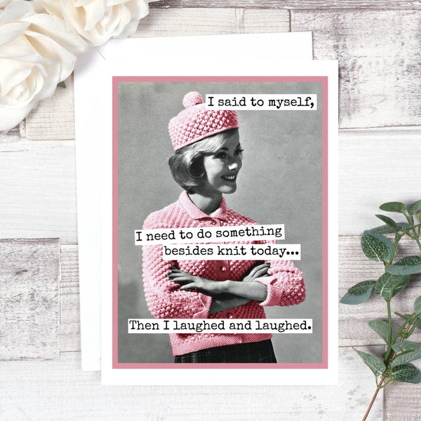 Knitter's Note Cards