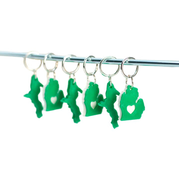 Blue Bird Makery Mitten Love Stitch Markers