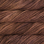 Malabrigo Chunky hand dyed 100% Merino Wool yarn in the color Rich Chocolate