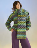 Sirdar Pattern 10706 Kelp Sleeve Sweater and Scarf