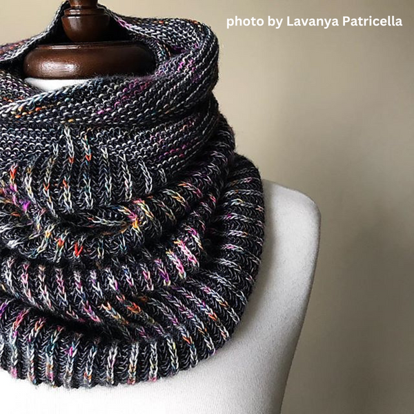 Intro to Brioche - Garter Snake Cowl Class