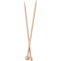 ChiaoGoo Single Pointed Bamboo Natural 9 Inch