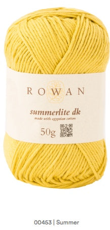 Rowan Summerlite DK in the color Summer 453