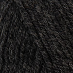 Plymouth Encore Worsted Yarn in the color Nightgrey Heather 0520