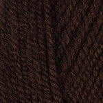 Plymouth Encore Worsted Yarn in the color Deep Brown 0599