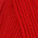 Plymouth Encore Worsted Yarn in the color Christmas Red 1386