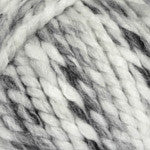 Plymouth Encore Mega Colorspun Yarn in the color White/Gray 7153