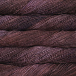 Malabrigo Arroyo yarn in the color Choco