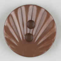 Brown button 13mm