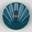 Blue Polyamide button 13mm