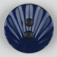 Navy Blue Polyamide Button 13mm
