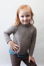 Child's Classic Raglan Pullover Pattern by Jane Richmond
