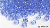 Miyuki 6/0 glass seed beads in the color 159 Transparent Cornflower BlueMiyuki 6/0 glass seed beads in the color 159 Transparent Cornflower Blue