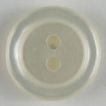 White Round Fashion Button 11mm