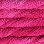 malabrigo sock yarn in the color fucsia