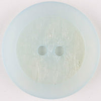 Transparent Blue Round Button 20mm