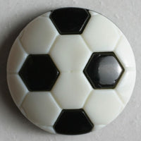Novelty Soccer Button with shank 13mm
