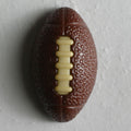 Novelty Football Button with shank 20mm