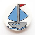 Sailboat Button with shank 14mm