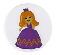 Princess Button 15mm with shank