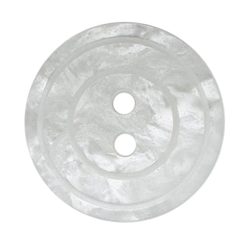 Polyester button, Pearl Effect 2 holes 20mm