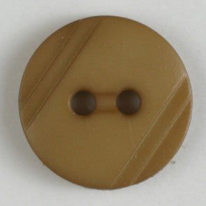 Polyamide Button - Beige Wood Grain 13mm