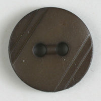 Polyamide Brown Wood Grain button 13mm