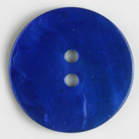 Mother of Pearl Navy Blue button 18mm