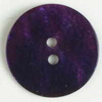 Natural Pearl Shell Purple button 18mm
