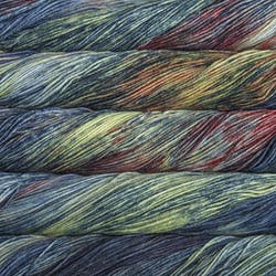 Malabrigo Arroyo yarn in the color Pocion 139