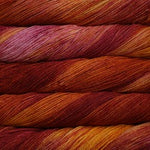 Malabrigo Arroyo yarn in the color Flama 089
