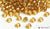 Miyuki 6/0 glass seed beads in the color 4 Silverlined GoldMiyuki 6/0 glass seed beads in the color 4 Silver lined Gold