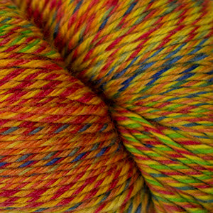 Cascade Heritage Wave yarn in the color Rainbow 517