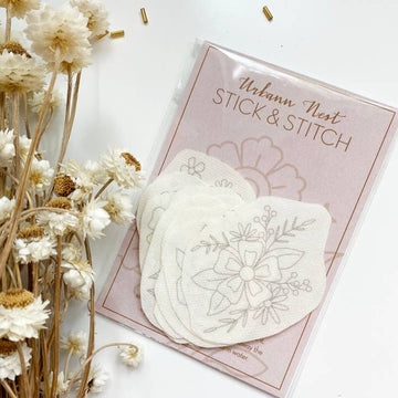 Wildflower Embroidery Stick and Stitch Packs