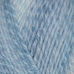 Plymouth Encore Worsted Colorspun yarn in the color MultiBluDrift 7827