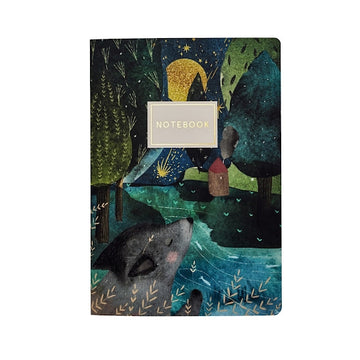The Wolf Cub and the Moon Notebook from BV at Bruno Visconti