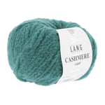 Lang Cashmere Light yarn in the color 74 teal