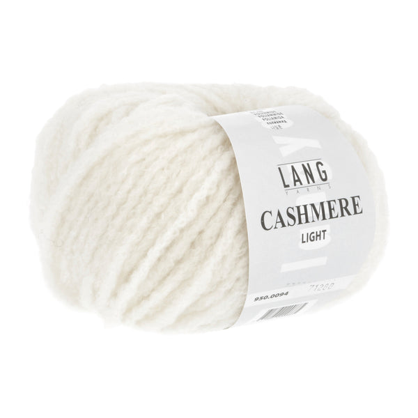Lang Cashmere Light yarn in the color 94 white